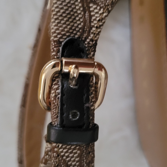 Coach ferry signature platform wedge sandal - Picture 6 of 8